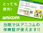 当院ではアニコムの保険証が使えます